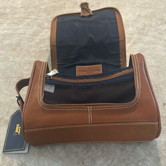 LINKS AND KINGS Leather Travel Caddy NWT - Picture 6 of 10